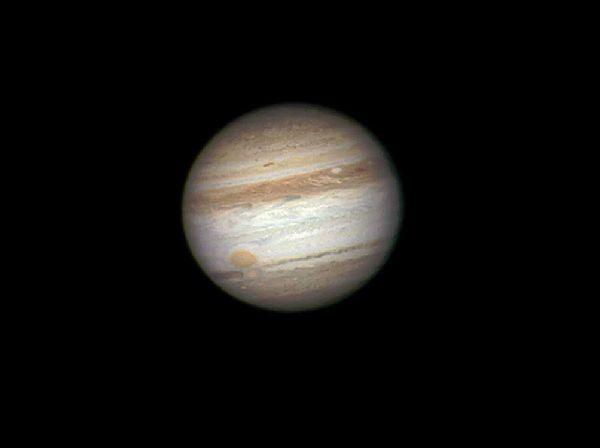 Imagen de Júpiter a través del telescopio LX200