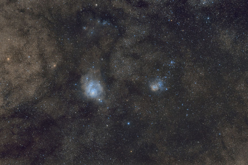 Nebuosas M8 y M20